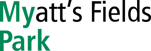 Logo for Myatt's Fields Park